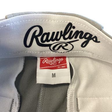 Used Rawlings RAWLINGS BASEBALL PANTS BB/SB Pant Mens Grey MD 11760-S000089001