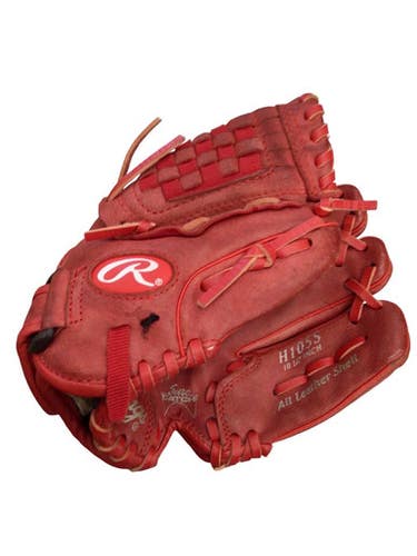 Used Rawlings HIGHLIGHT SERIES BB/SB Glove RH Throw Red 10 1/2" 11760-S000088973
