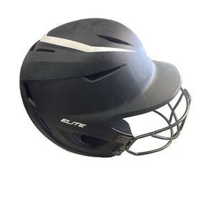 Used Easton ELITE X Batting Helmet w/Mask Black S/M 11760-S000088915