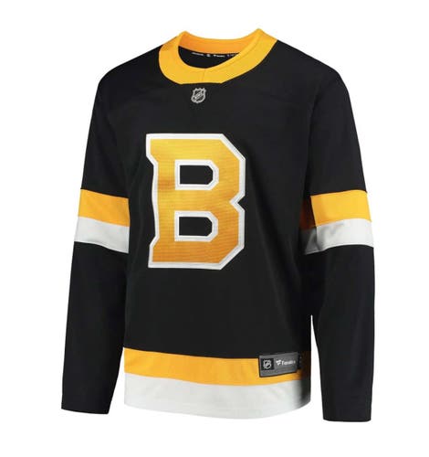 (New) Men's Boston Bruins Breakaway Alternate Jersey
