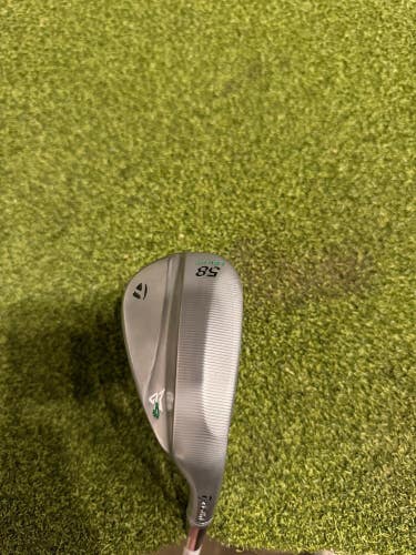 TaylorMade Milled Grind 4 58.07* Wedge, Dynamic Gold Tour Issue Wedge Flex, RH