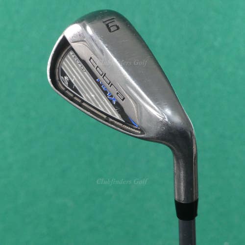 Cobra MAX Single 9 Iron Factory Matrix White Tie X4 56 Graphite Lite