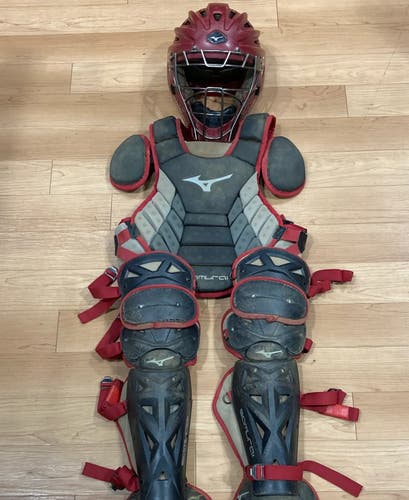 Used Youth Mizuno Samurai Catcher's Set | Age 9 - 12