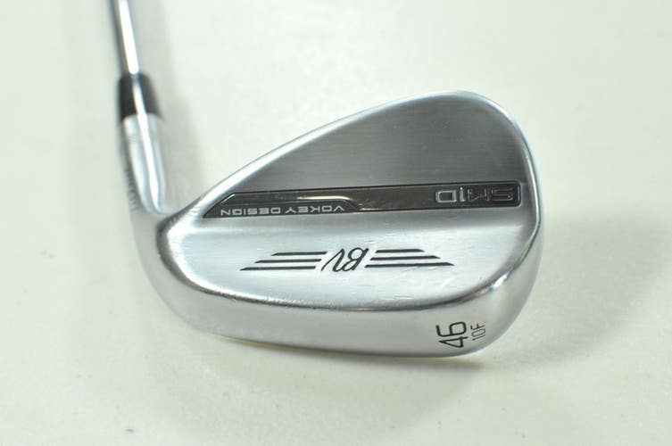 Titleist Vokey SM10 Tour Chrome 46*-10F Wedge KBS Hi-Rev 2.0 Stiff Steel #212860