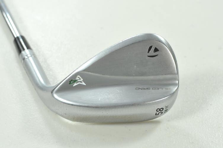 TaylorMade Milled Grind 4 Satin 58*-11 Wedge DG X100 120g X-Stiff Steel #212663