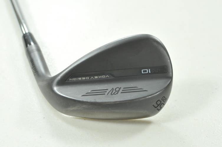 Titleist Vokey SM10 Jet Black 56*-12D Wedge RH BV Wedge Flex Steel  # 212742