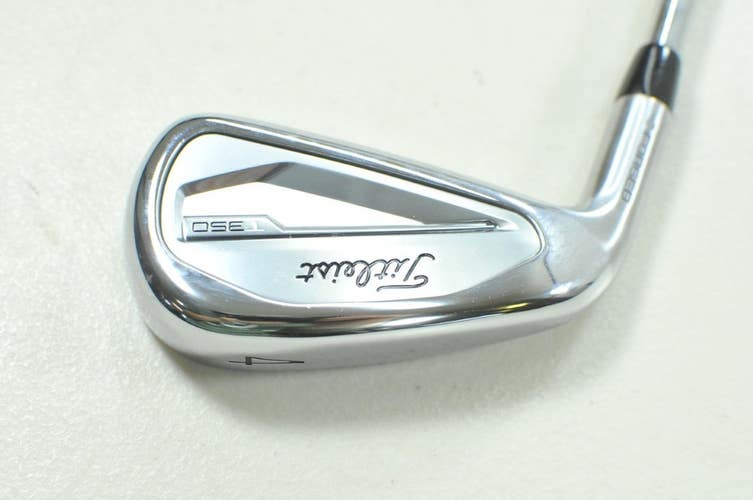 LEFT HANDED Titleist T350 2023 Single 4 Iron Regular Flex AMT R300 Steel #212719