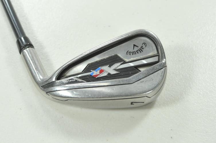 Callaway XR Single 7 Iron Regular Flex Right Project X 5.5 58g Graphite # 212615