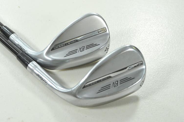 Titleist Vokey SM10 Tour Chrome 54*, 60* Wedge Set Right KBS Steel # 212855