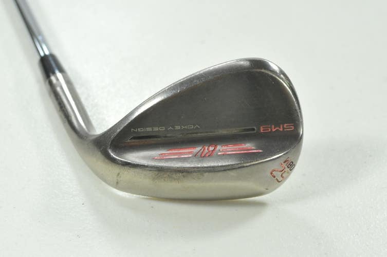 Titleist Vokey SM9 Brushed Steel 62*-08M Wedge Right Wedge Flex Steel # 212894