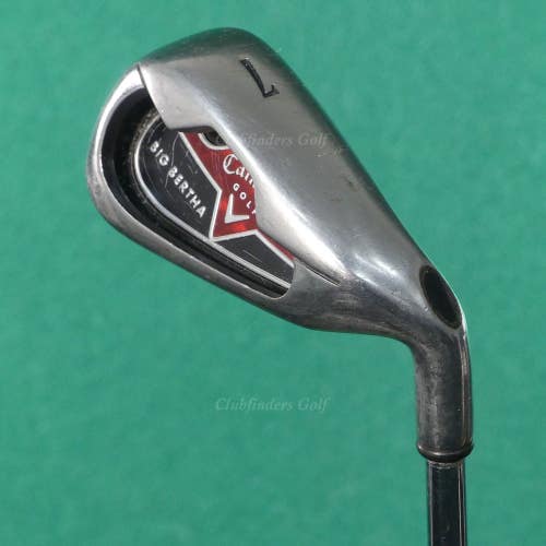 Callaway Big Bertha 2006 Single 7 Iron Factory TT Dynamic Gold Steel Uniflex