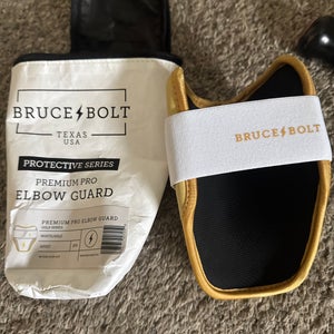 White Senior Gold series Elbow Protection (New)