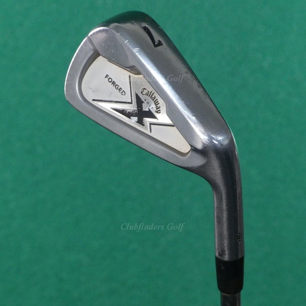 Callaway X-Forged Single 7 Iron Project X Flighted Rifle 5.5 Steel Firm