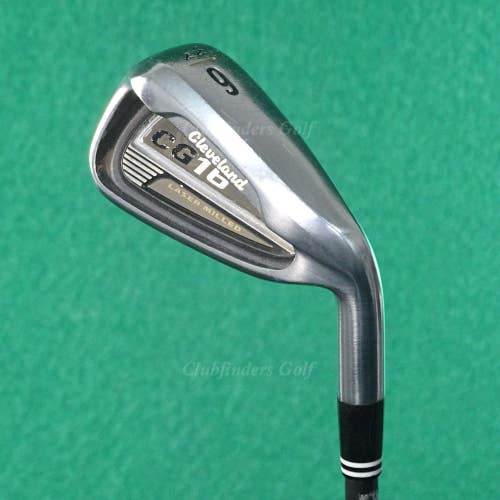 Cleveland CG16 Satin Chrome Single 6 Iron Factory Actionlite 55 Graphite Seniors