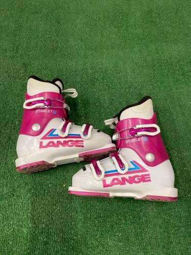 Mondo 20 & 20.5 Kid's Lange Starlet 50 All Mountain Ski Boots (Used)