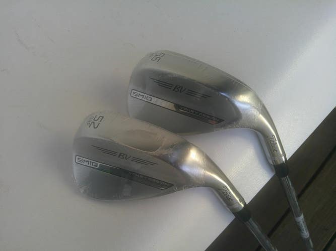 Titleist BV SM10 Tour Chrome (52.08F* & 56.14F*) Wedge Set w/ Wedge Flex Shafts