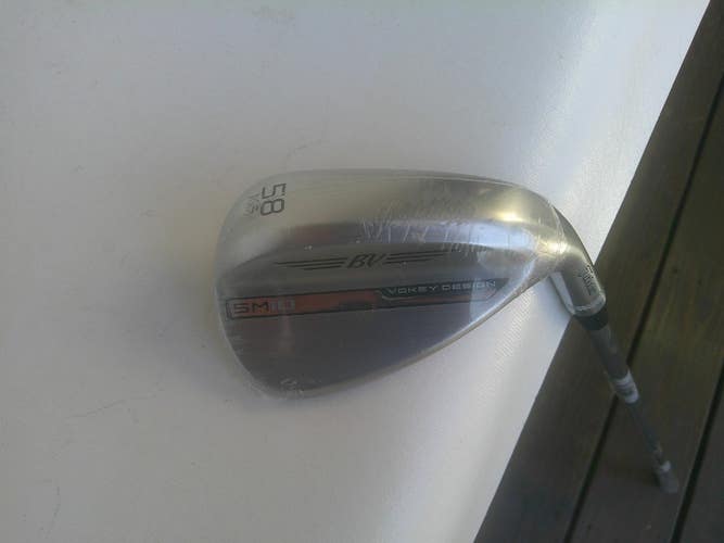 Titleist BV SM10 Tour Chrome 58.10S* Lob Wedge w/ Wedge Flex Shaft