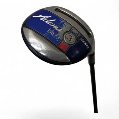 Used Adams Golf BLUE Mens Fairway Wood RH 3 Wood 11443-S000203462