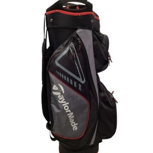 Used Taylormade Mens Cart Bag Black 11443-S000203609