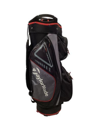Used Taylormade Mens Cart Bag Black 11443-S000203609