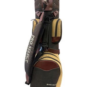 Used Pro Select PRECISION GOLF Mens Stand Bag Black 11862-S000093026