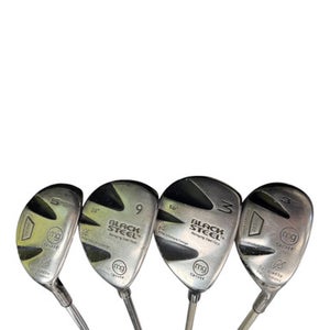 Used MasterGrip MG GOLF BLK STEEL Mens Package Set RH Black 4 Piece 11862-S000093020