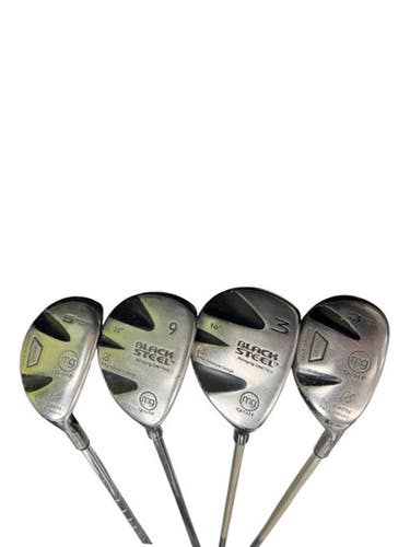 Used MasterGrip MG GOLF BLK STEEL Mens Package Set RH Black 4 Piece 11862-S000093020