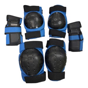 Used ROY/BLK PADS Inline Protective Set Royal Blue MD 11862-S000093030