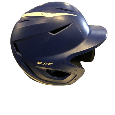 Used Easton ELITE X Batting Helmet No Mask Royal Blue One Size 11730-S000070021