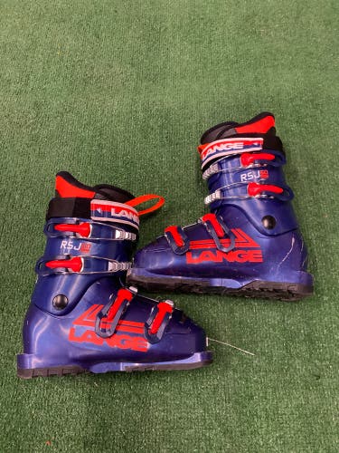 Mondo 22 & 22.5 Lange RSJ 60 Ski Boots (Used)