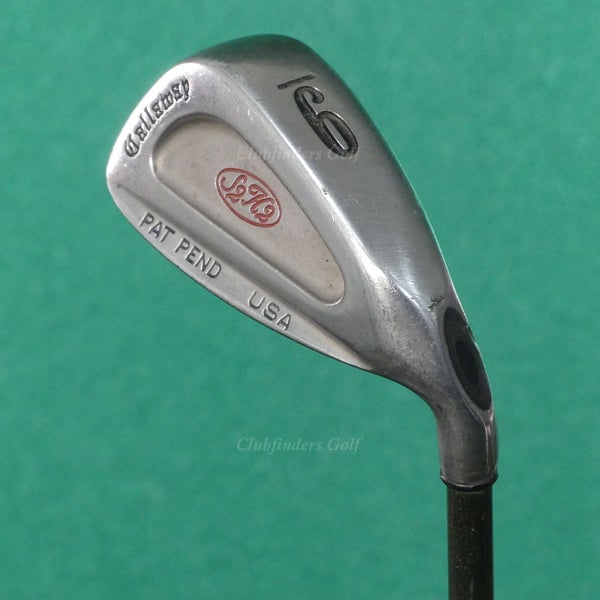 Callaway S2H2 Patent Pending Single 9 Iron RCH 60 Graphite Regular *READ*