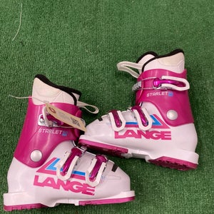 Mondo 18 & 18.5 Kid's Lange Starlet 50 All Mountain Ski Boots (Used)