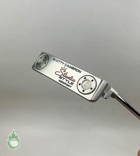 Right Handed Titleist Scotty Cameron Studio Style Newport 33" Putter Steel Golf
