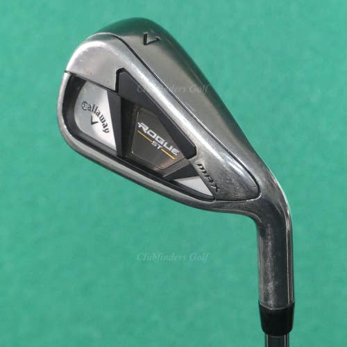 Callaway Rogue ST MAX Single 7 Iron True Temper Elevate MPH 95 Steel Regular