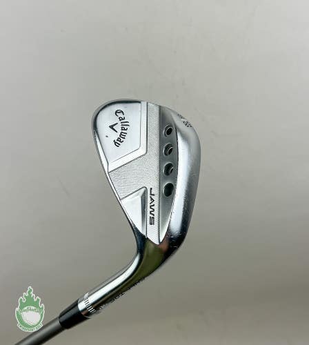 Used RH Callaway Jaws Chrome Full Toe Wedge 58*-10 Catalyst Wedge Golf Club