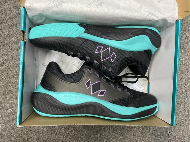 Diadem Court Flo Black/Teal Mens 9