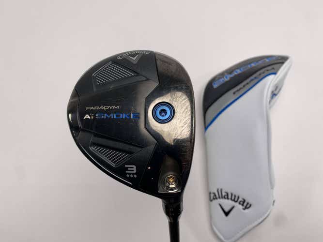 Callaway Paradym Ai Smoke TD 3 Fairway Wood 15* Tensei Blue AV Xlink Stiff RH HC