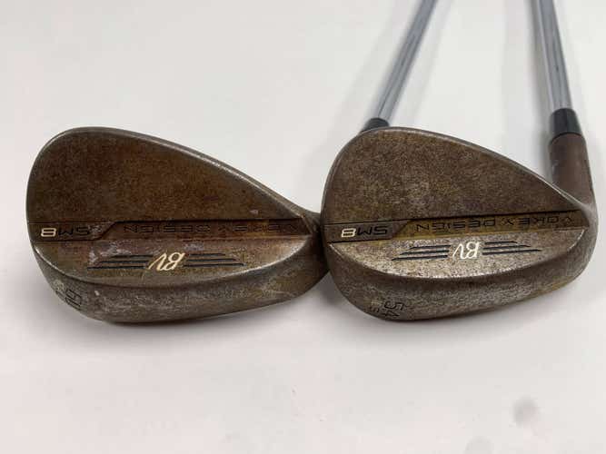 Titleist Vokey SM8 Raw Wedge Set 54* 10 | 60* 4 DG S400 Tour Issue Wedge LH