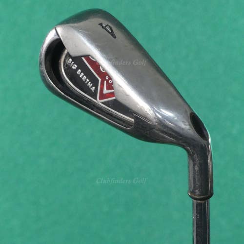 Callaway Big Bertha 2006 Single 4 Iron Factory TT Dynamic Gold Steel Uniflex