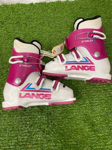 Mondo 21 & 21.5 Kid's Lange Starlet 50 All Mountain Ski Boots (Used)