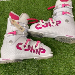 Mondo 25 & 25.5 Kid's Rossignol Comp J4 All Mountain Ski Boots (Used)