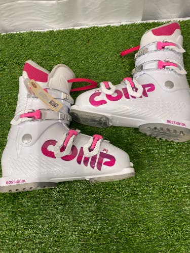 Mondo 25 & 25.5 Kid's Rossignol Comp J4 All Mountain Ski Boots (Used)