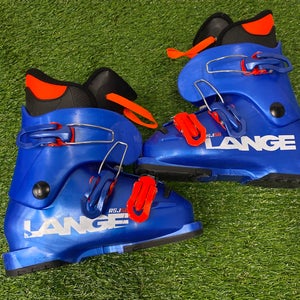 Mondo 19 & 19.5 Kid's Lange RSJ 50 Ski Boots (Used)