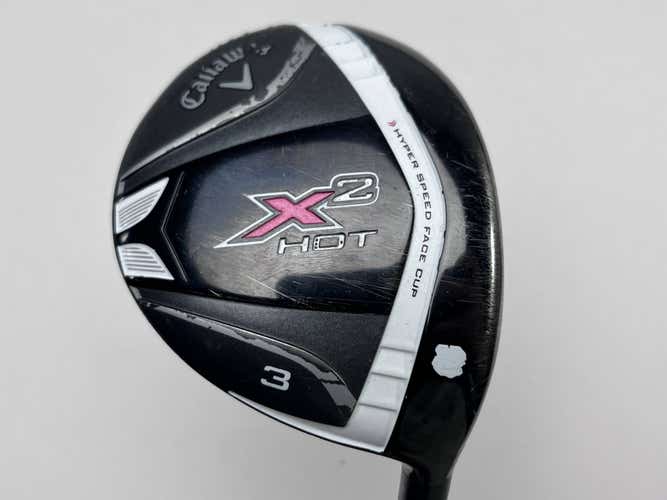 Callaway X2 Hot Womens 3 Fairway Wood 15* Ladies Graphite Womens RH