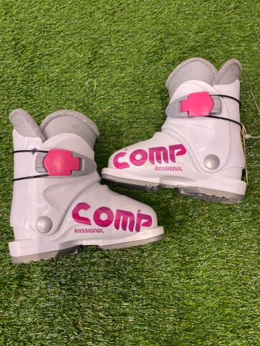 Mondo 15.5 & lower Kid's Rossignol Comp J All Mountain Ski Boots (Used)