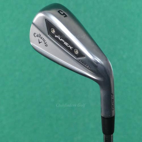Callaway 2024 Apex Ai200 Forged Single 5 Iron TT DG MID 100 S300 Steel Stiff