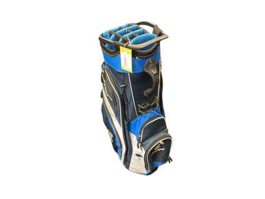 Used Cleveland GOLF BAG Mens Cart Bag Royal Blue 11846-S000101399