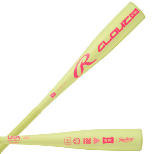 New 2026 Rawlings CLOUT Tee Ball Baseball Bat - RTB6C11