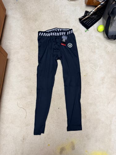 Black XL Men's Warrior Compression Pants (New)