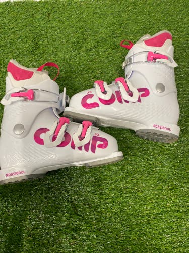 Mondo 19 & 19.5 Kid's Rossignol Comp J3 All Mountain Ski Boots (Used)